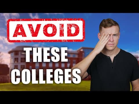 Colleges you need to avoid... thumbnail