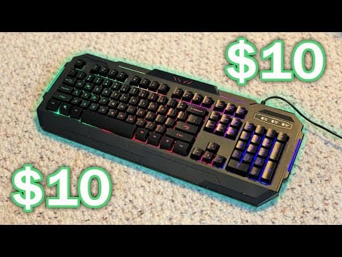 Is the Booga LED Gaming Keyboard Worth $10? thumbnail