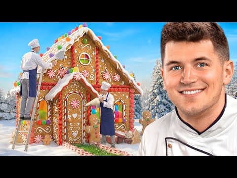 I Made A Giant Gingerbread House thumbnail