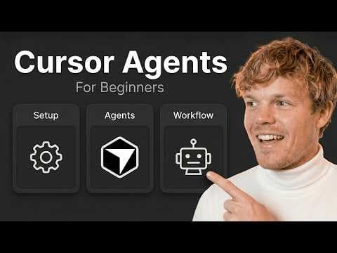 How To Use Cursor Agents For Beginners thumbnail