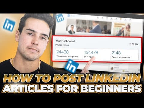 How I Write a Viral LinkedIn Article thumbnail