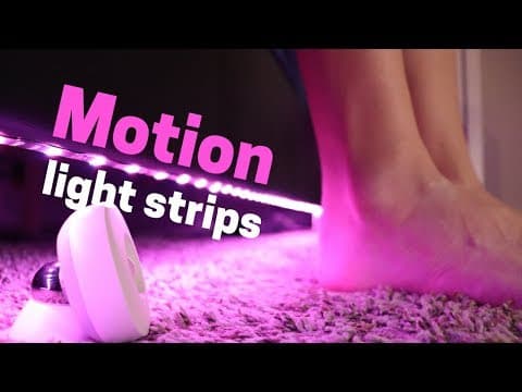 How to Set Up Motion Activated Light Strips in Your Home thumbnail