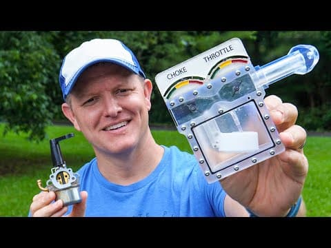 How Does a Carburetor Function and Mix Fuel and Air? thumbnail