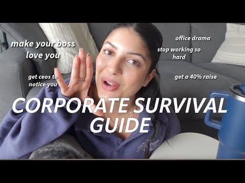 Watch This Before Starting Your Corporate Career (everything I wish I knew) thumbnail