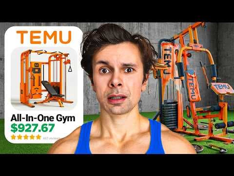 I Built a TEMU Only Gym thumbnail