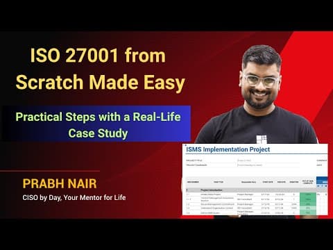 ISO 27001:2022 Implementation: From Start to Finish with Case Study thumbnail