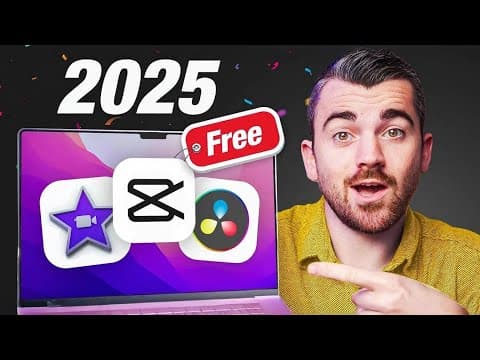 Best FREE Video Editing Software For Mac thumbnail