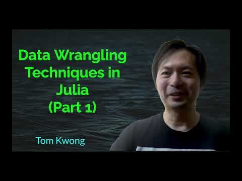 Data Wrangling Techniques in Julia - Part 1 | Tom Kwong thumbnail