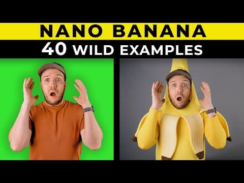 Nano Banana PRO tips! and 40 Creative Prompts You Have To Try thumbnail