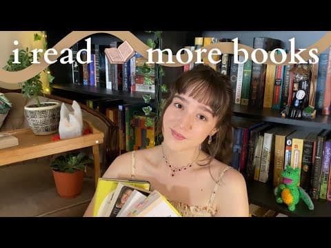 Books I read in June 🍧 classic lit, mystery & non-fiction reads thumbnail
