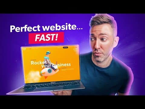 How to use AI to build a high converting website thumbnail