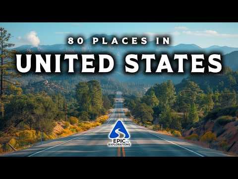 WONDERS OF USA | 80 Most Beautiful Places in the United States | 4K Travel Guide thumbnail