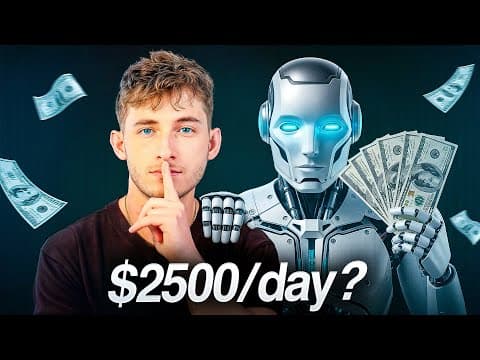 The 5 AI Businesses That Will Make Millionaires in 2026 (No Employees Needed) thumbnail