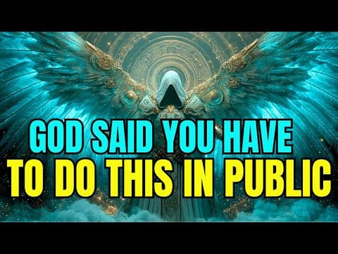 CHOSEN ONE: FOR GOD’S SAKE PERFORM THIS IN PUBLIC FAST – LET ALL SEE! thumbnail