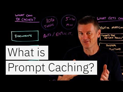 What is Prompt Caching? Optimize LLM Latency with AI Transformers thumbnail