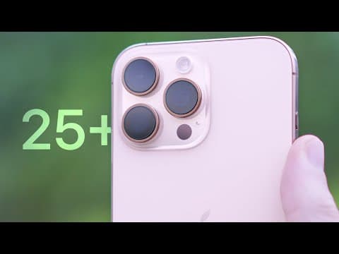 iPhone 16 Pro Max - 25+ Tips & Tricks! thumbnail