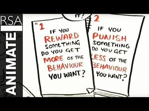 RSA ANIMATE: Drive: The surprising truth about what motivates us thumbnail