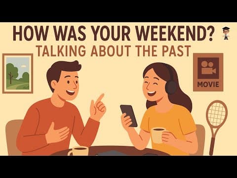 How to Talk About Your Weekend in English | Real English Conversation for Beginners & Intermediates thumbnail