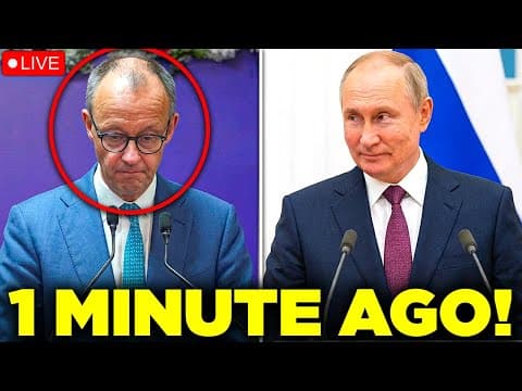 Germany 'EMBARRASSED' After U-Turn On Russia? | Merz Now Wants To TALK To Putin thumbnail