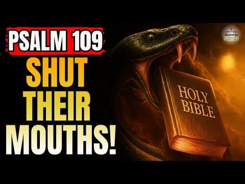 🔥 7 Times Psalm 109 — CANCEL Every Curse and Shut the Mouths of Your Enemies NOW thumbnail