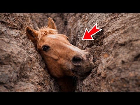 Лошадь плакала и умоляла о помощи. Вы не поверите, кто её спас! thumbnail