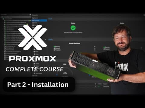 Proxmox VE Full Course: Class 2 - Installation Process thumbnail
