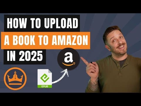 How to Upload a Book to Amazon [in 2025] thumbnail
