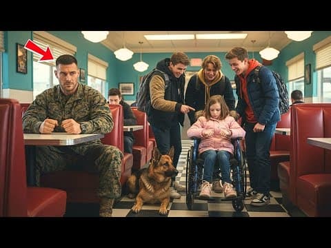 “Please Stop…” A U.S. Marine and His K9 Stepped In for a Disabled Girl — What Happened Next... thumbnail