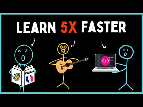 How to Learn Anything FASTER Than Everyone thumbnail