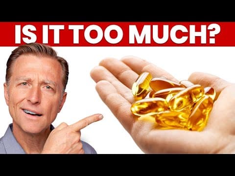 Is It Safe to Take 10,000 IU of Vitamin D3? Dr. Berg Explains thumbnail