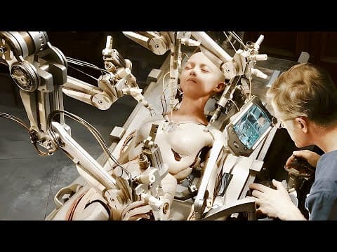 He Builds a Cyborg Girl, But What She Wakes Up To Changes Everything - Movie Recap thumbnail