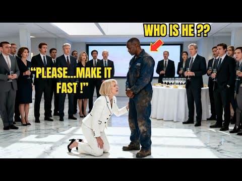 "Please…Make It Fast" CEO Begged — Black Janitor's Hands Moved and the Entire Room Went Silent thumbnail