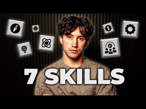 These 7 AI Skills Made Me $400,000+ in 2024! (make money with ai) thumbnail