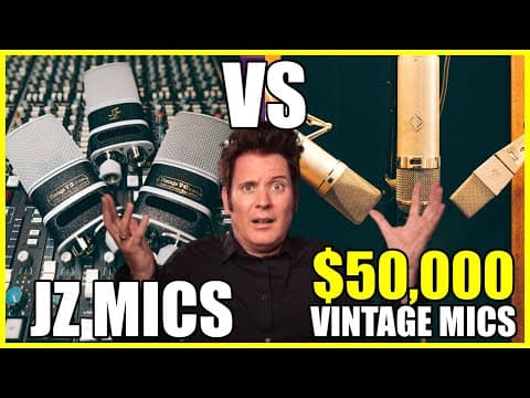 $50,000 Vintage Microphones vs JZ Microphones thumbnail