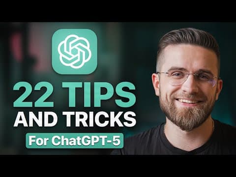 How to Master ChatGPT 5 in 11 Steps thumbnail