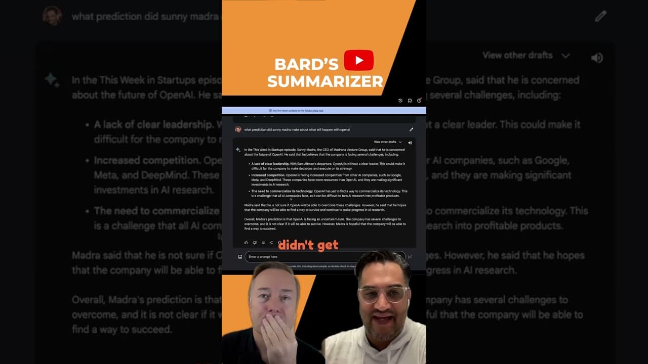 YouTube video player