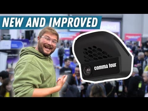 Comma AI Launches Generation 4! Add ADAS To Your Vehicle thumbnail