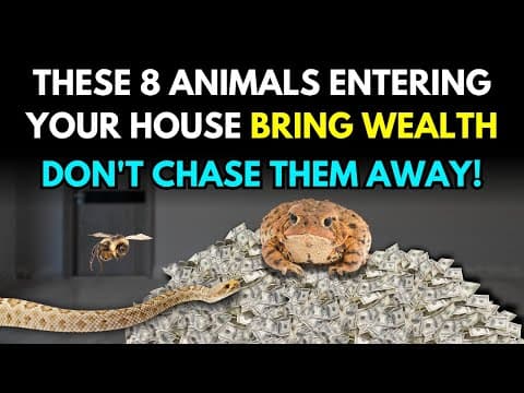 8 Animals That Bring Surprise Wealth to Any Home They Visit – Don’t Chase Them Away thumbnail