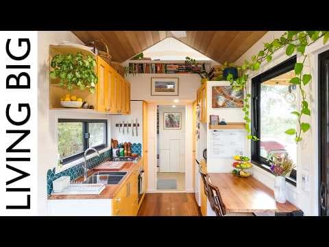 Mortgage-Free at 30 in Their Self-Built Off-Grid Tiny House thumbnail