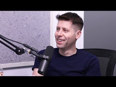 Sam Altman on Choosing Projects, Creating Value, and Finding Purpose thumbnail