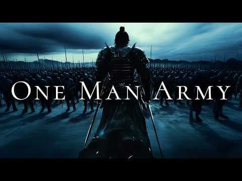 ONE MAN ARMY - Motivational Speech For All Those Fighting Battles Alone (Marcus A. Taylor) thumbnail