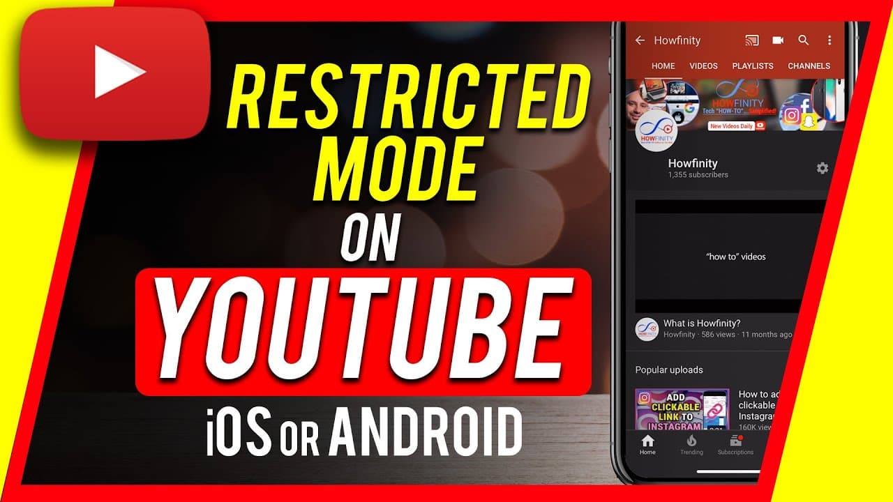 YouTube video player