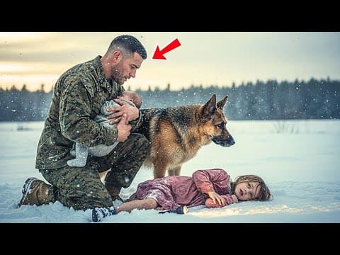 “Take Him Instead of Me,” Whispered the Girl — The U.S. Marine and His K9 Took Both thumbnail