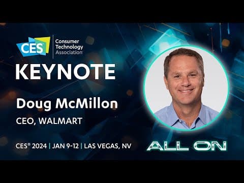Walmart Keynote at CES 2024! thumbnail