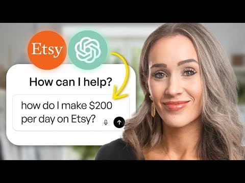 ChatGPT Prompts That Make Etsy Sellers $6,000/Mo thumbnail