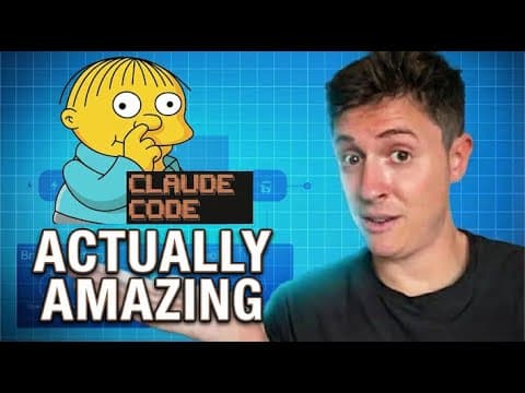The Ralph Wiggum plugin makes Claude Code 100x more powerful (WOW!) thumbnail