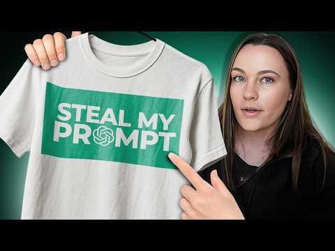 How I Outsmarted 99% of Print-on-Demand Sellers Using ChatGPT thumbnail