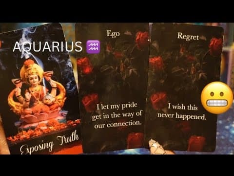 AQUARIUS♒️🤨OH THEY THOUGHT YOU'D BE WAITING FOR THEM ...THEIR KARMIC AWAKENING IS UP NEXT😳💣 thumbnail