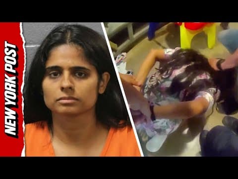 NEW VIDEO details home raid of Oklahoma pediatrician accused of drowning 4-year-old daughter in FL thumbnail
