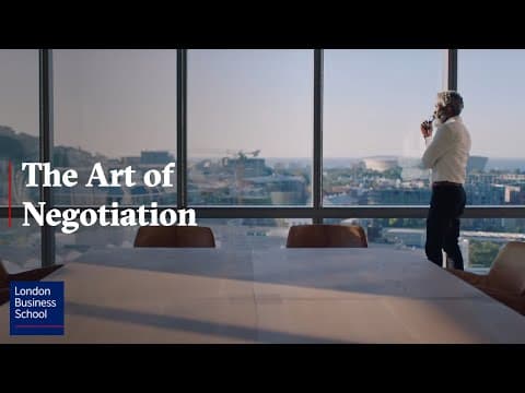 The art of negotiation: Six must-have strategies | LBS thumbnail